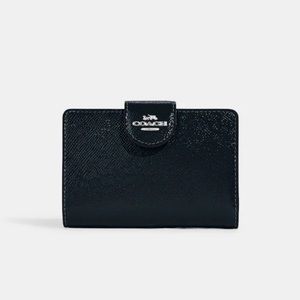 Coach medium zip corner wallet